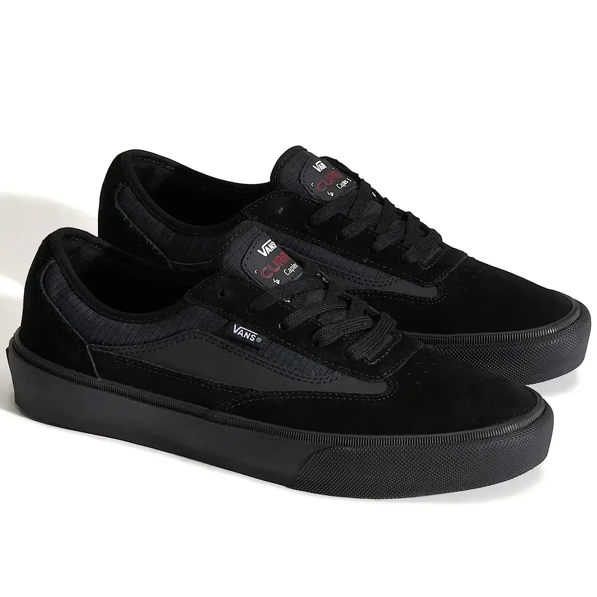 Vans Skate Curren Caples Shoes - Black / Black
