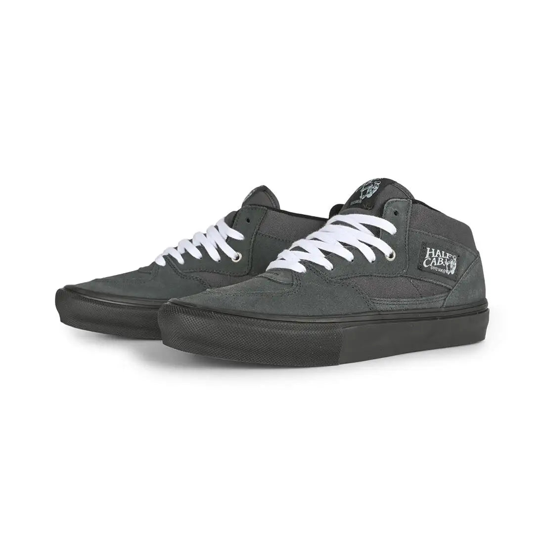 Vans Skate Half Cab Shoes - Charcoal Grey / Black