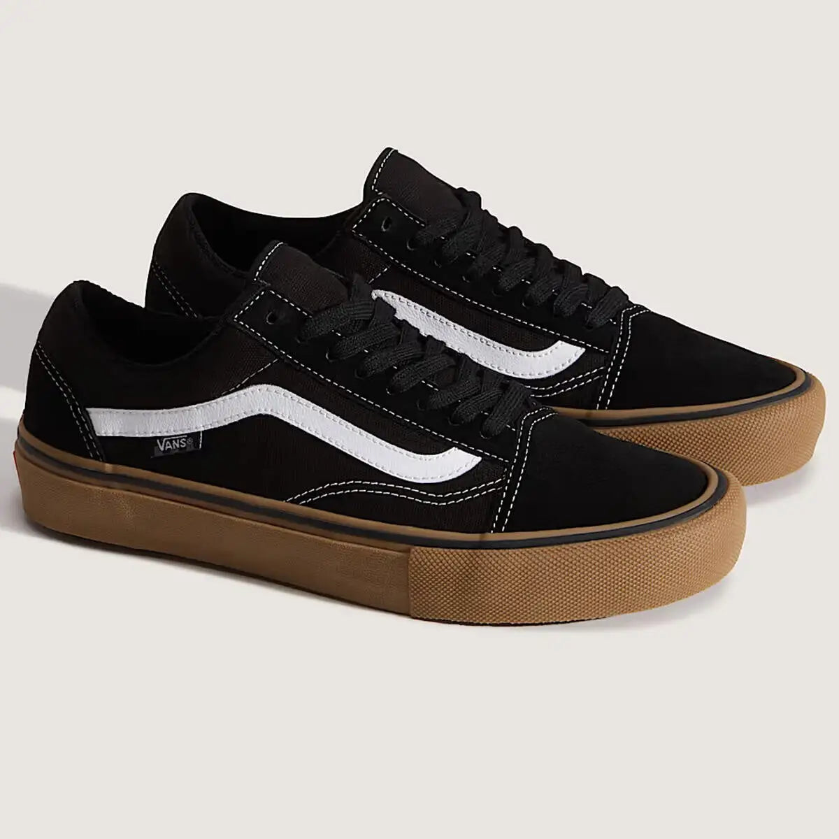 Vans Skate Old Skool Shoes - Black / Gum / White