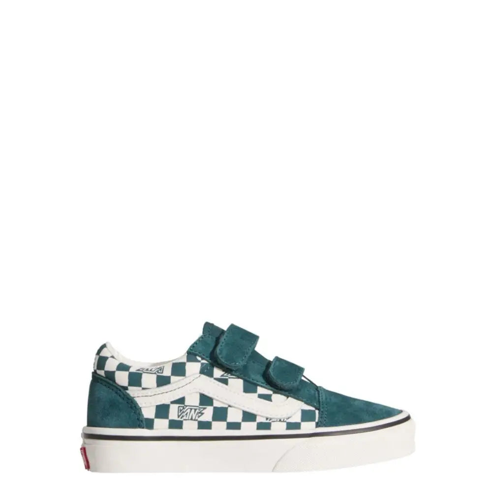 Vans Skate Old Skool V Geo Check - Mystic Moss Green