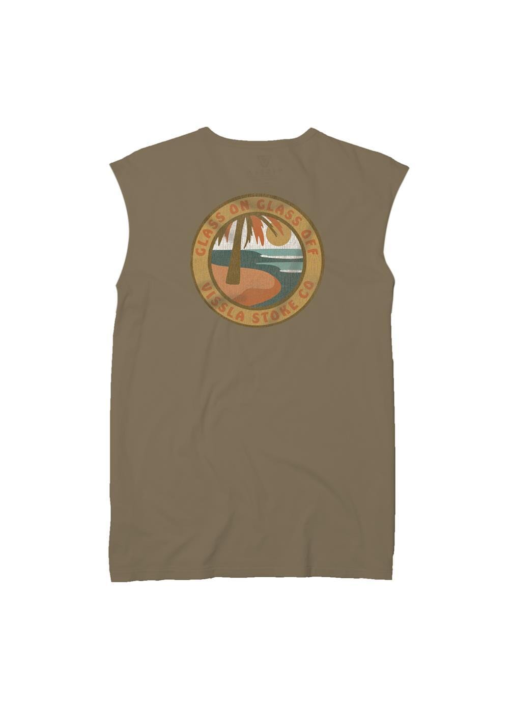 Vissla Glass On Glass Off Organic Blend Sleeveless Tank