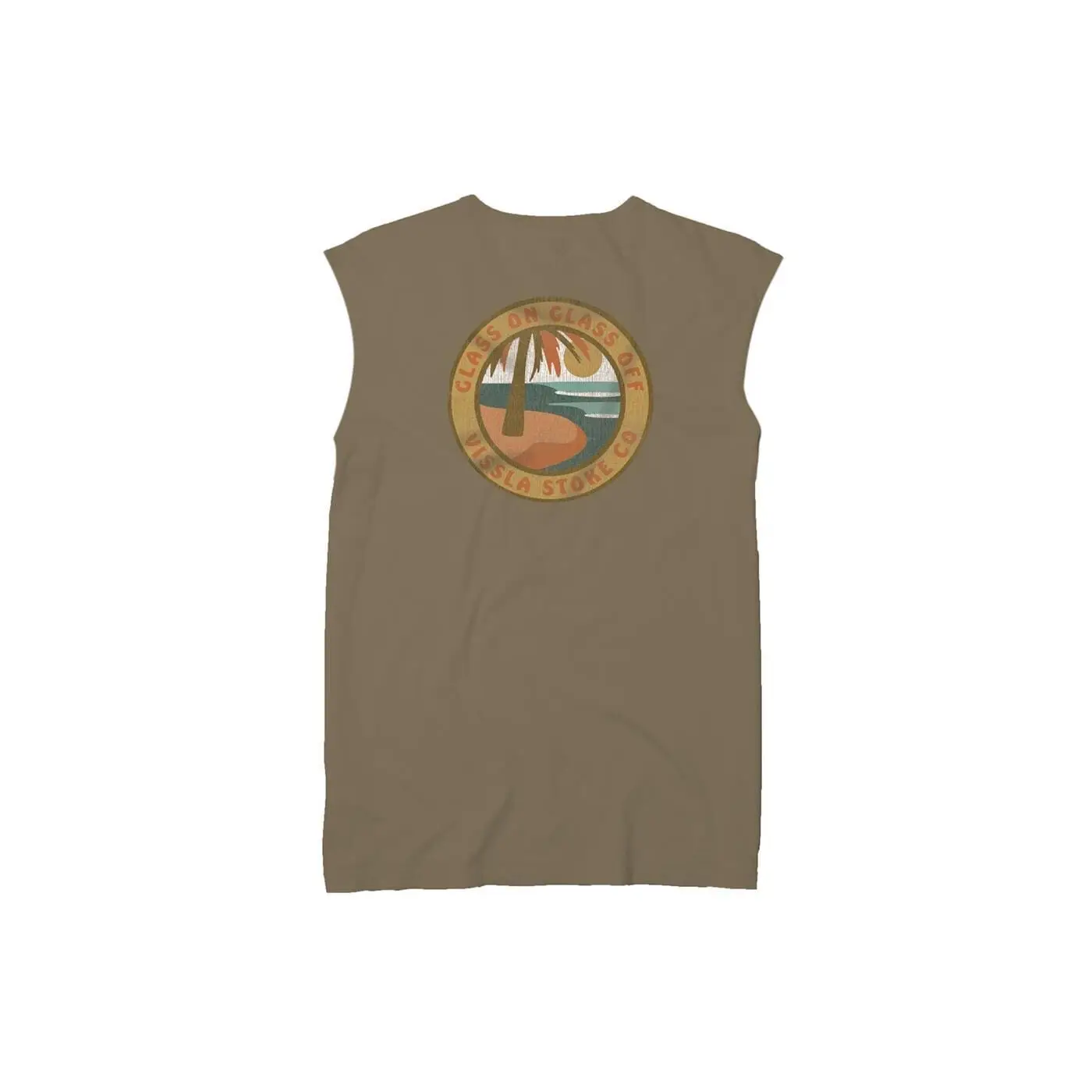 Vissla Glass On Glass Off Organic Blend Sleeveless Tank