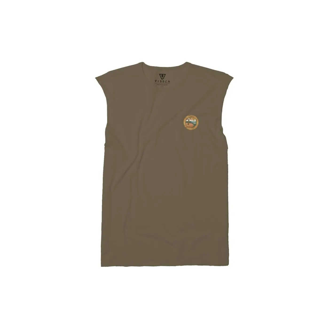 Vissla Glass On Glass Off Organic Blend Sleeveless Tank