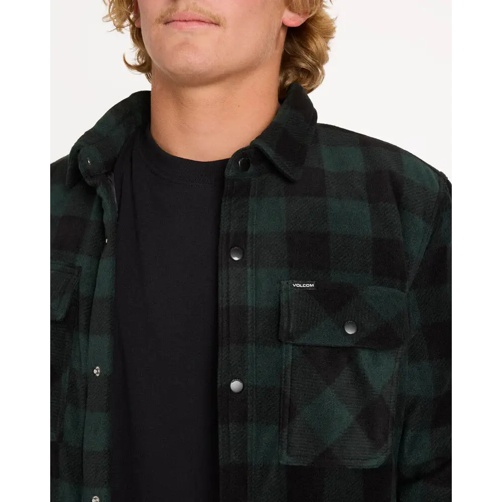 Volcom Bowered Fleece Long Sleeve Jacket
