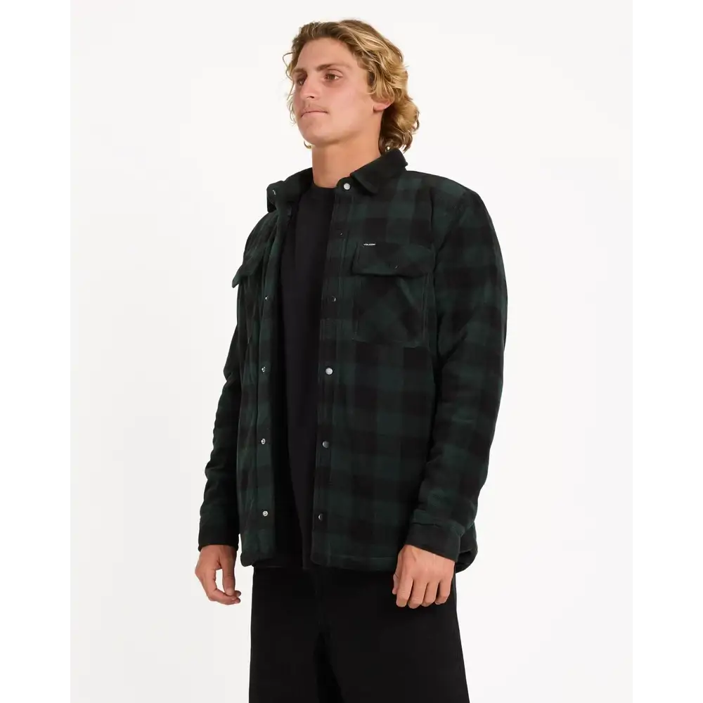 Volcom Bowered Fleece Long Sleeve Jacket