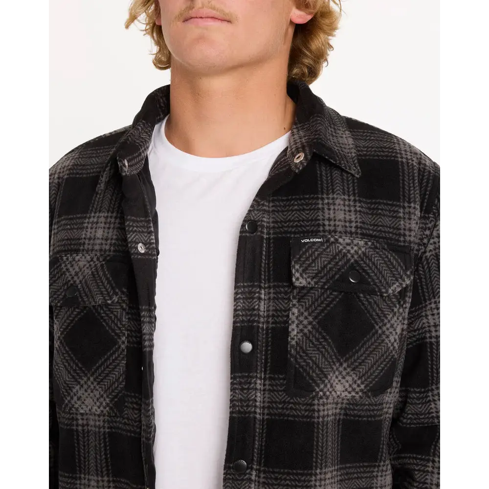 Volcom Bowered Fleece Long Sleeve Jacket
