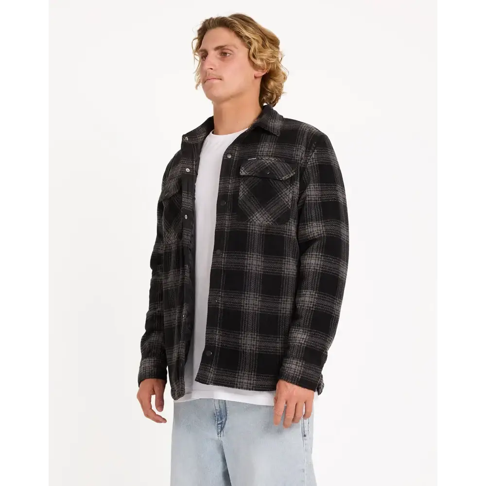 Volcom Bowered Fleece Long Sleeve Jacket