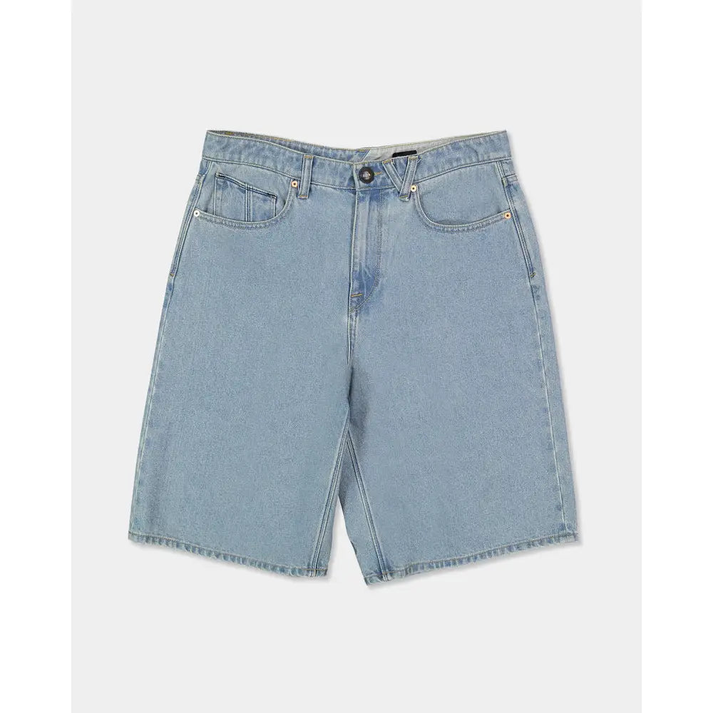Volcom Chillow Denim Shorts - Stone Blue