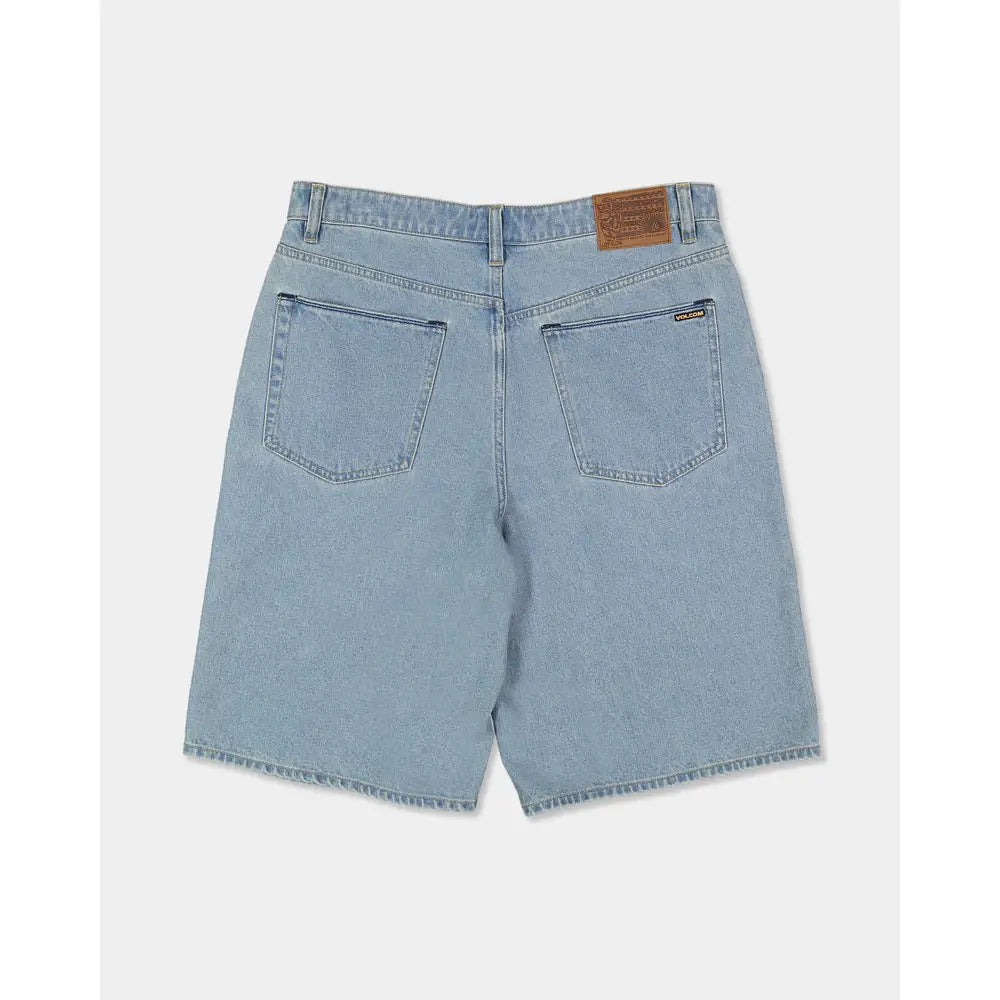 Volcom Chillow Denim Shorts - Stone Blue