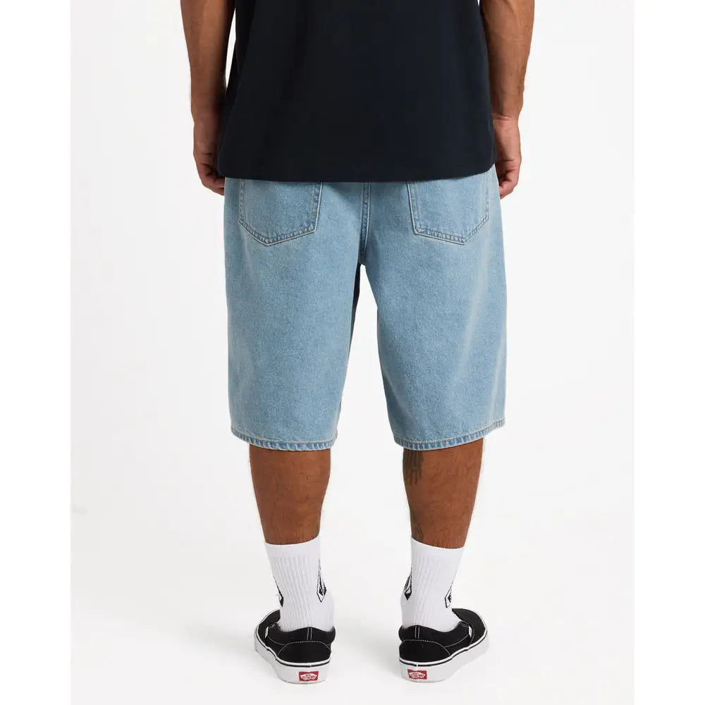 Volcom Chillow Denim Shorts - Stone Blue