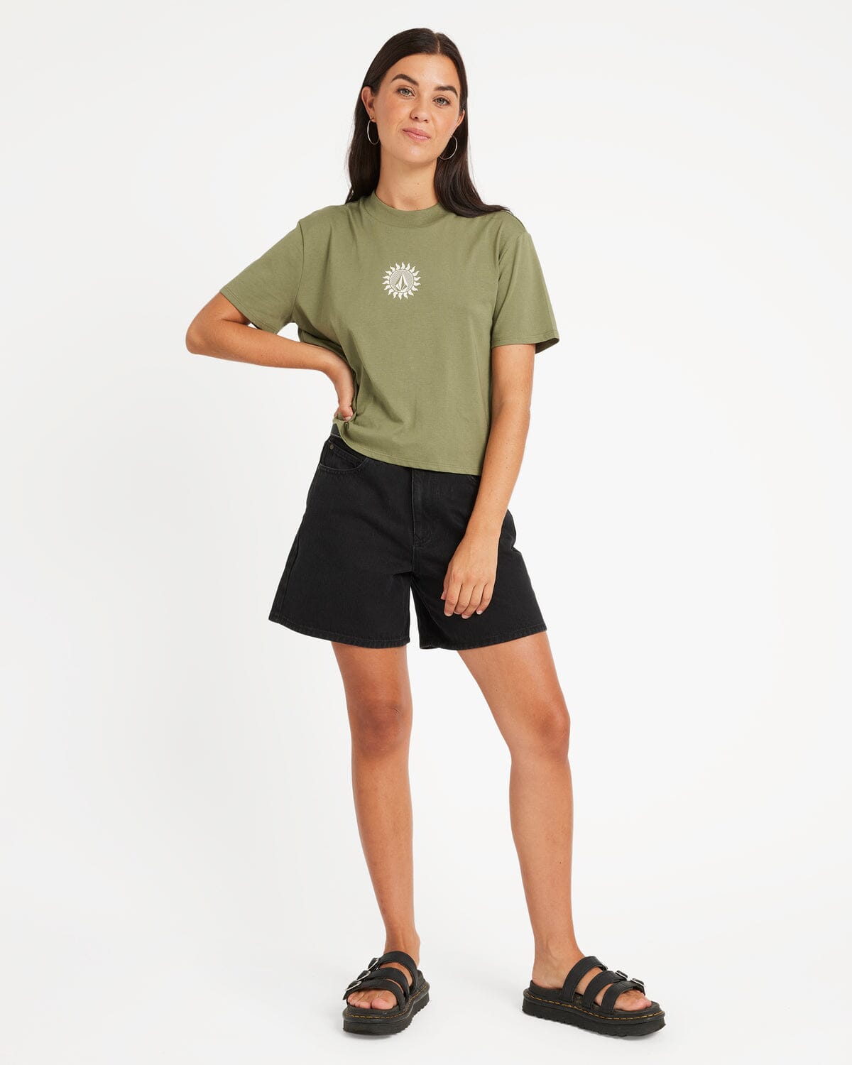 Volcom Dial Crop T-Shirt