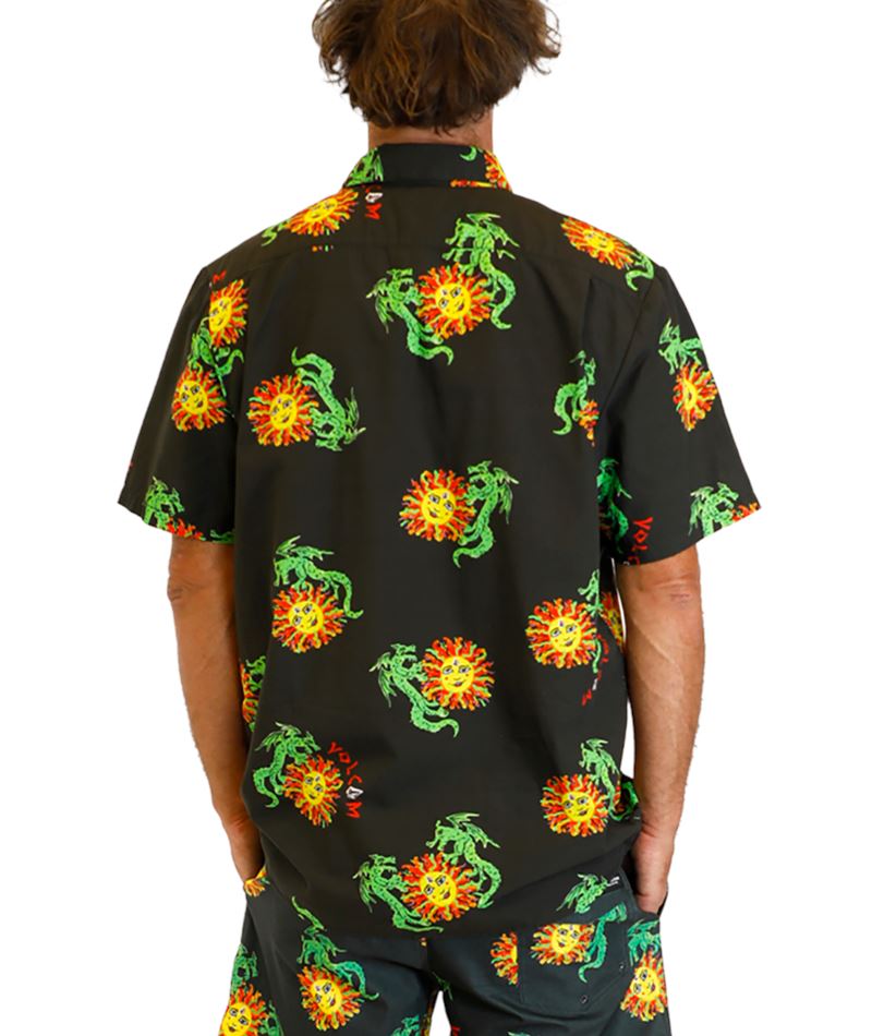Volcom Featured Artist Ozzy Wrong Woven Shirt