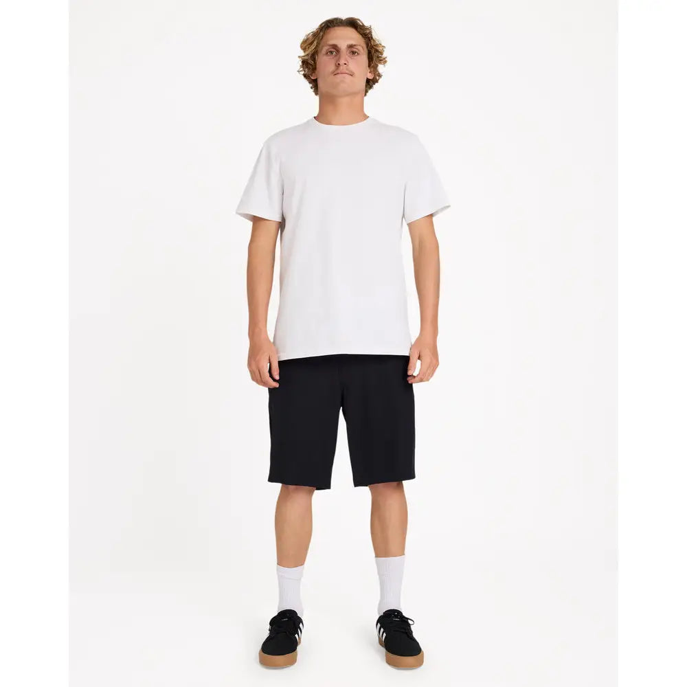 Volcom Frickin Cross Shred 20" Hybrid Shorts - Black