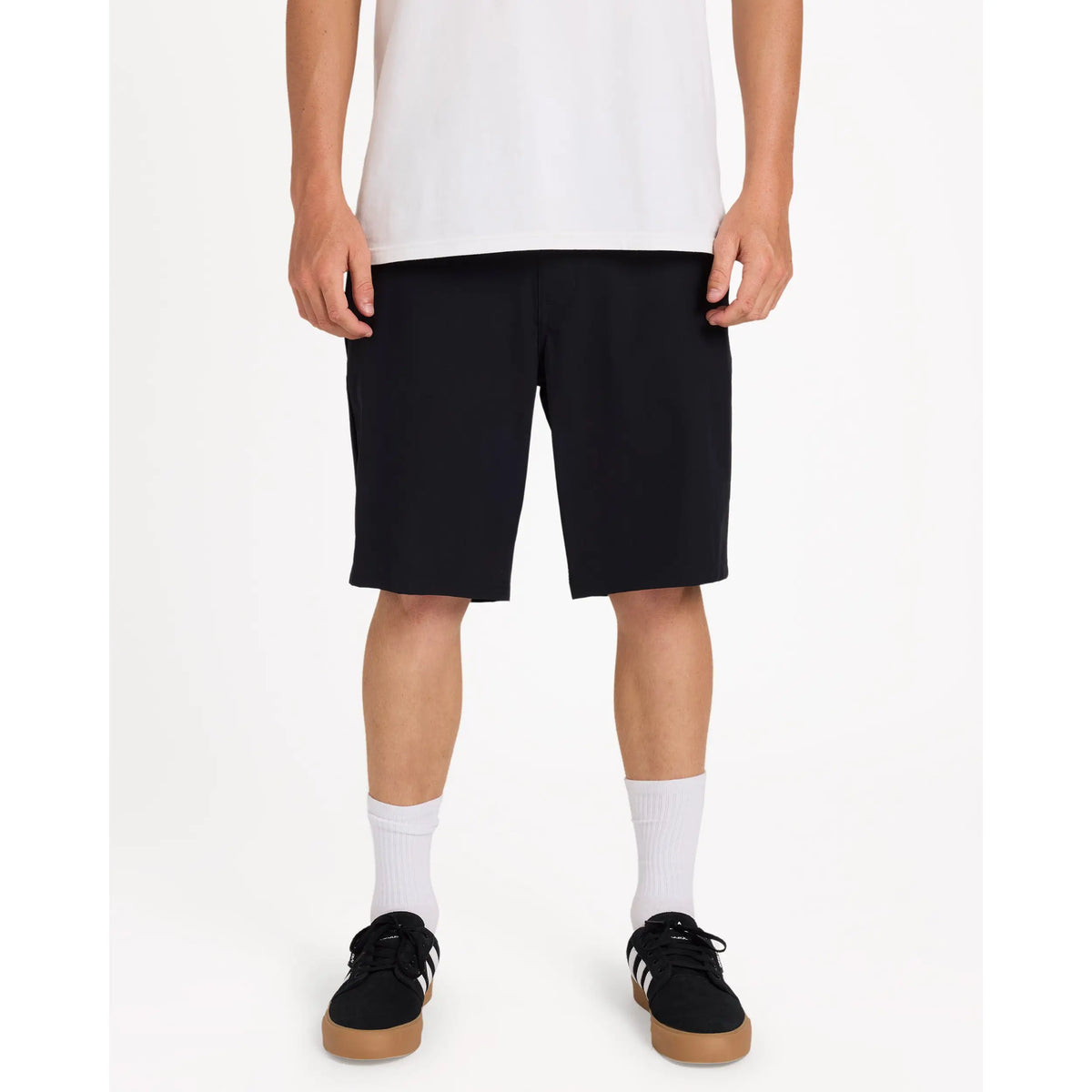 Volcom Frickin Cross Shred 20" Hybrid Shorts - Black
