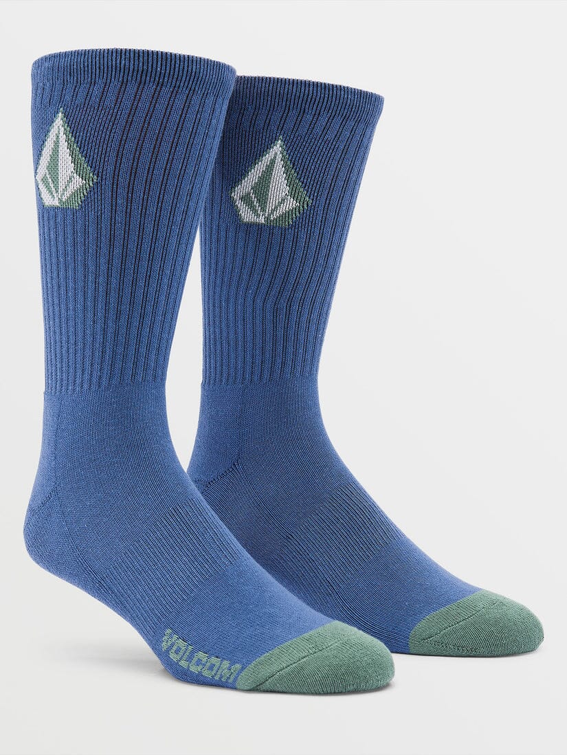 Volcom Full Stone 3 Pack Socks - Blueberry
