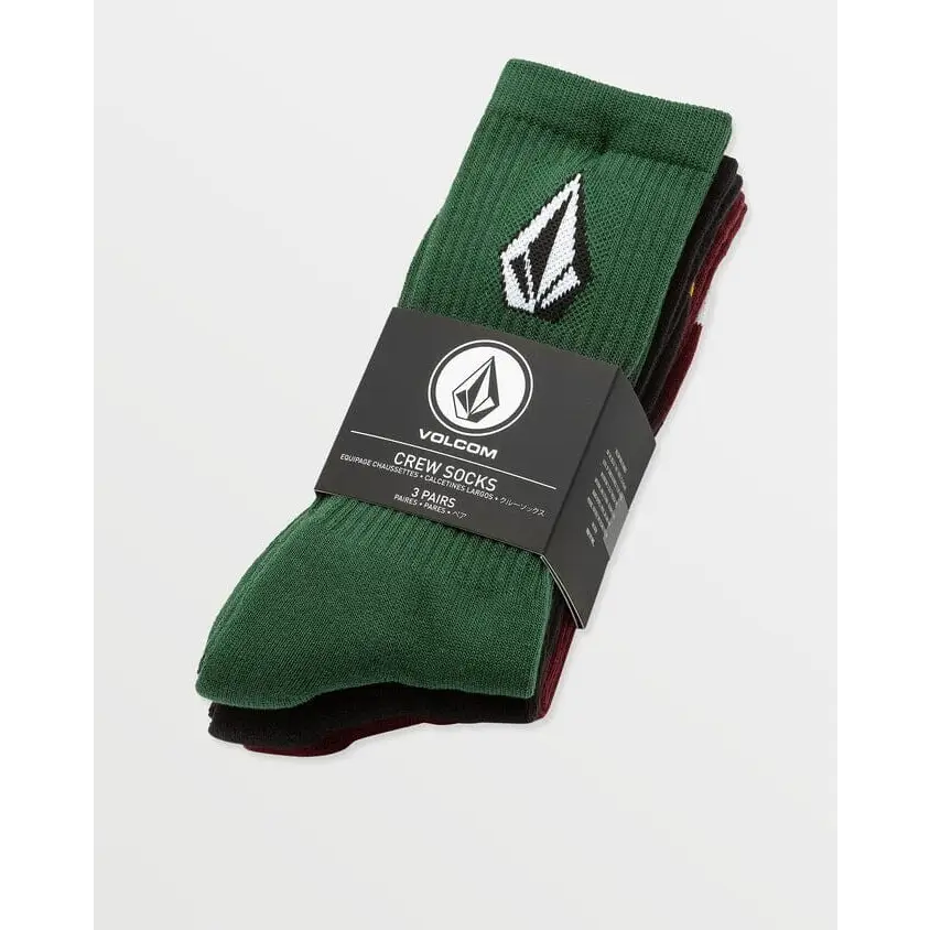 Volcom Full Stone Mix 3 Pack Socks