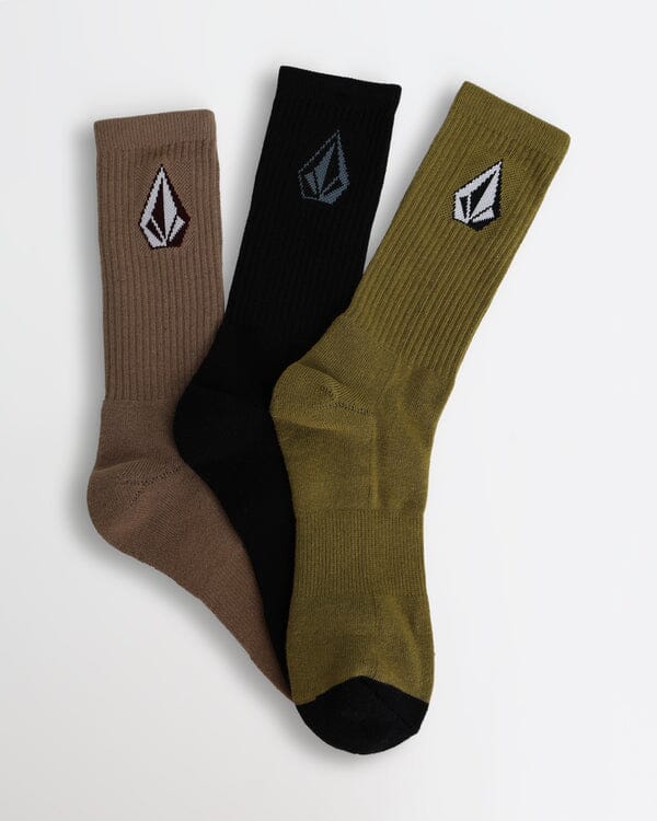 Volcom Full Stone Mix 3 Pack Socks