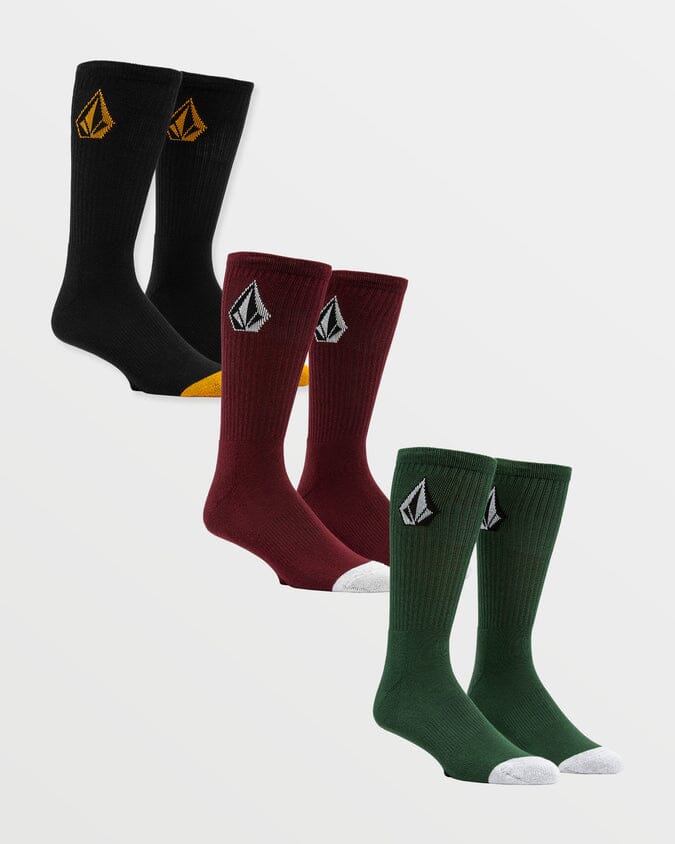 Volcom Full Stone Mix 3 Pack Socks