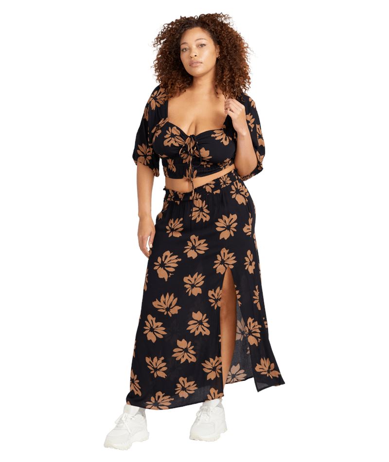Volcom Get Wyyld Maxi Skirt