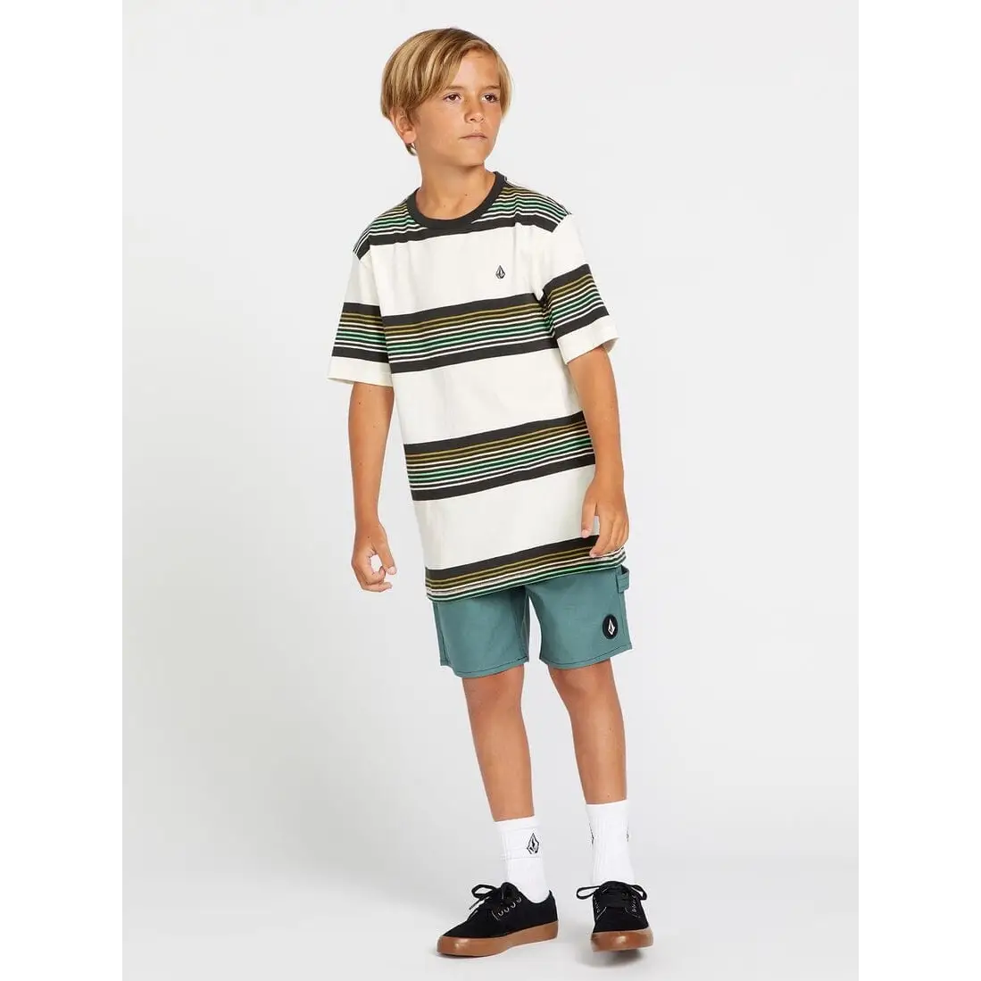 Volcom Krafter Elastic Waist Youth Shorts