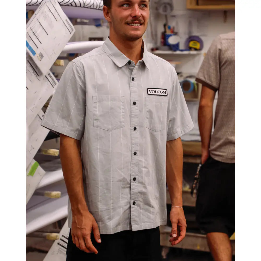 Volcom Magna Shirt - Tower Grey