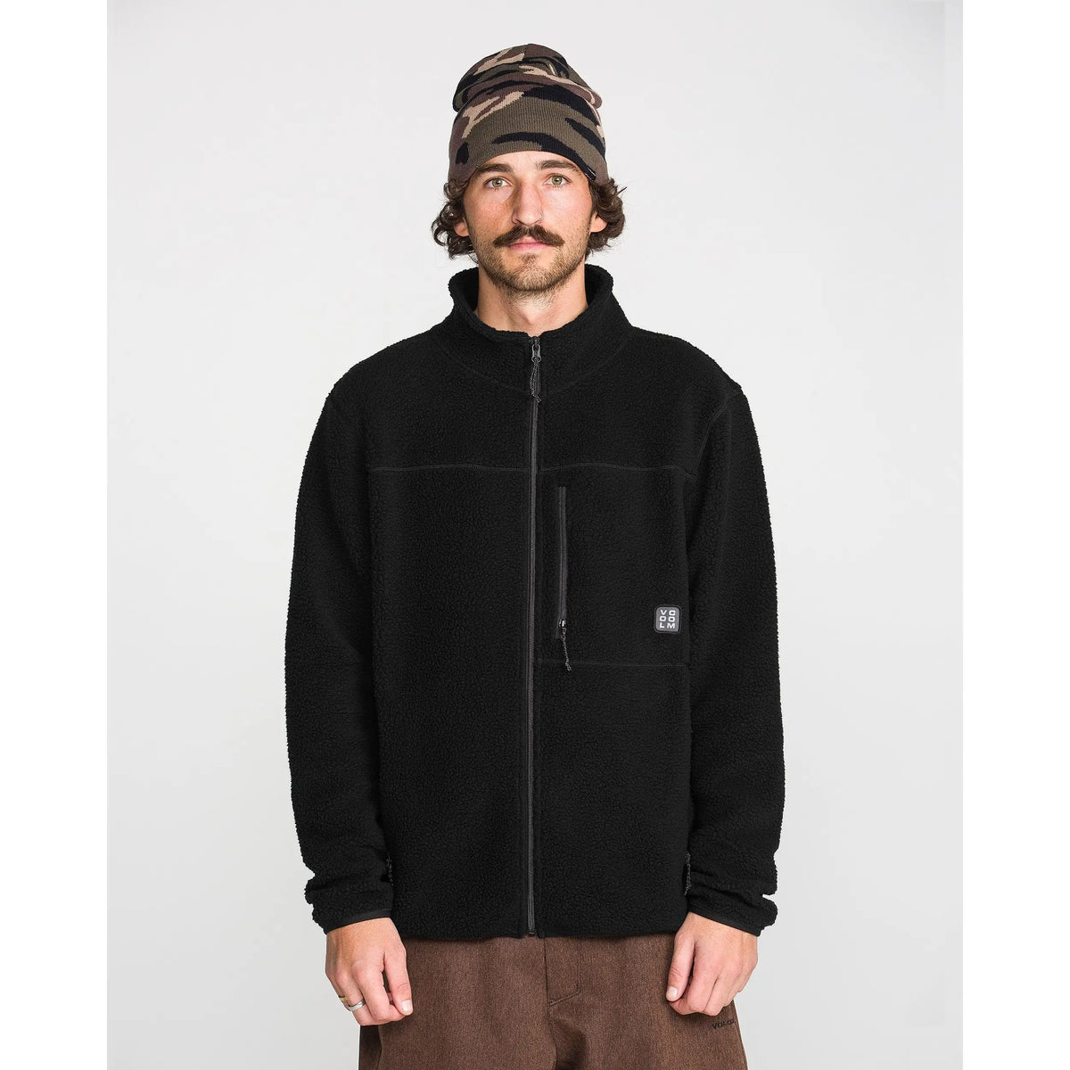 Volcom Nelson Sherpa Full Zip Fleece