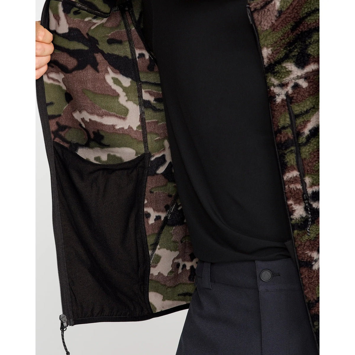 Volcom Nelson Sherpa Full Zip Fleece