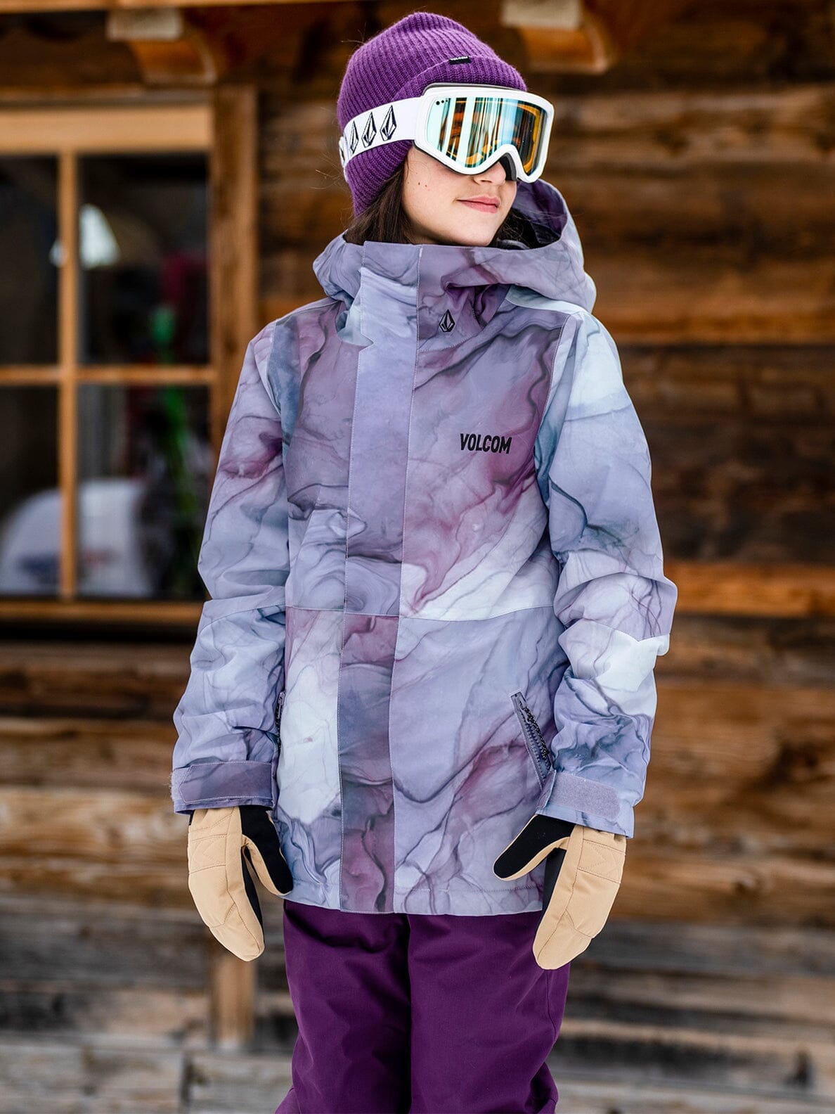 Volcom Sass'N'Fras Insulated Youth Jacket
