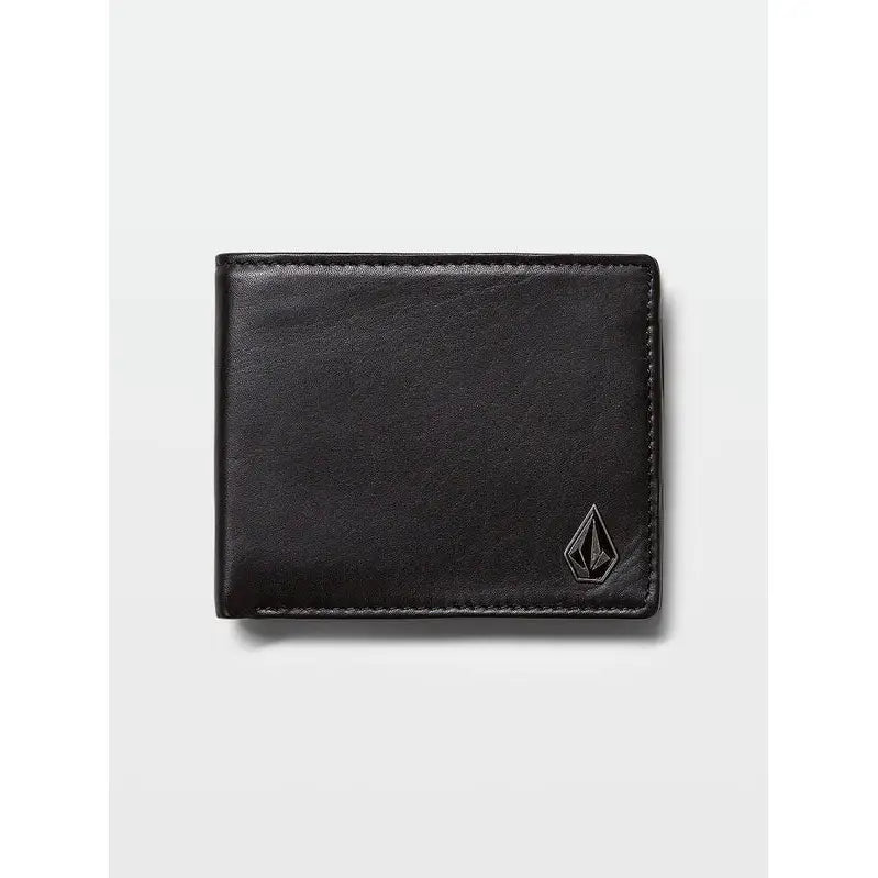 Volcom Single Stone Leather Wallet