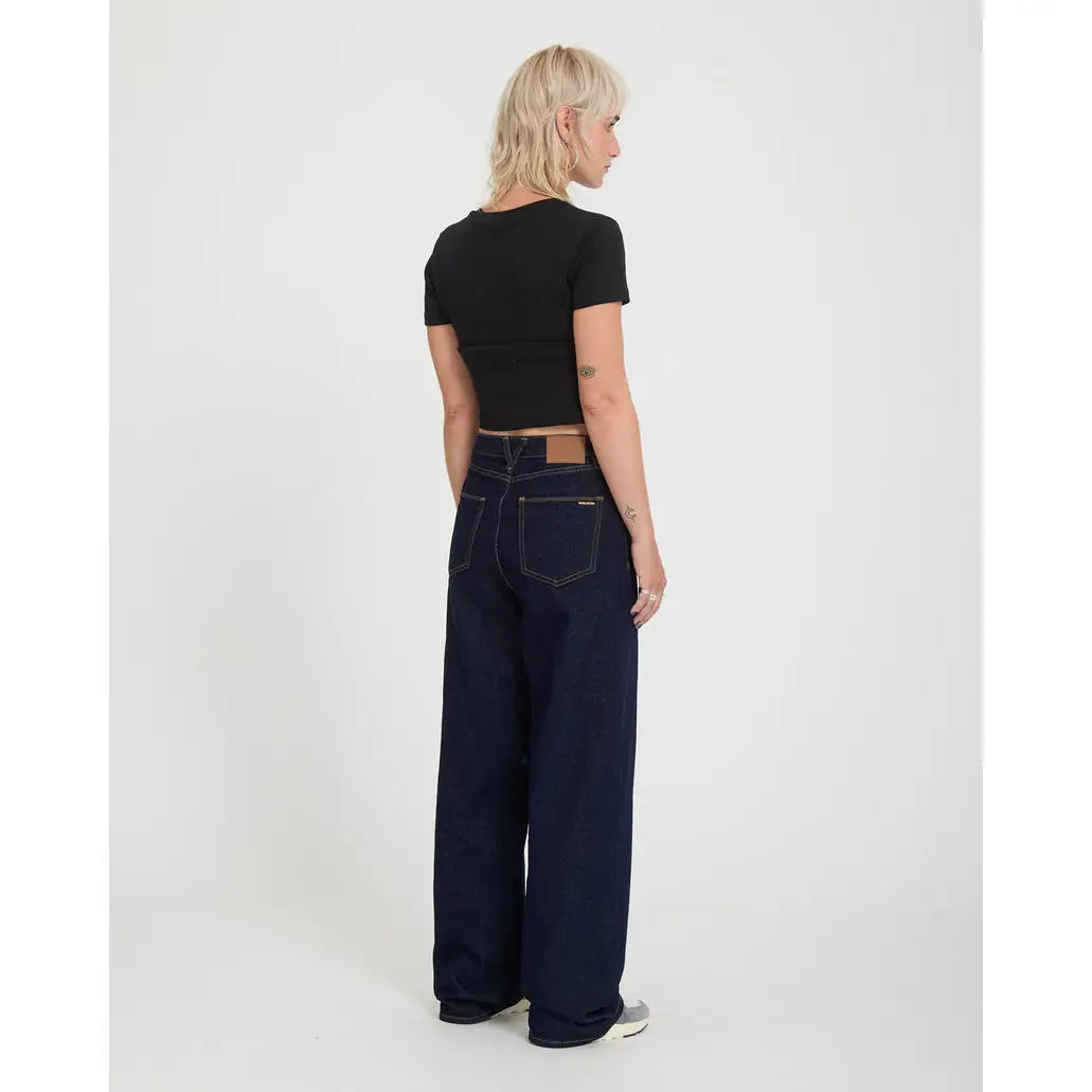Volcom Stoned Boyfriend HiRise Jeans - Raw