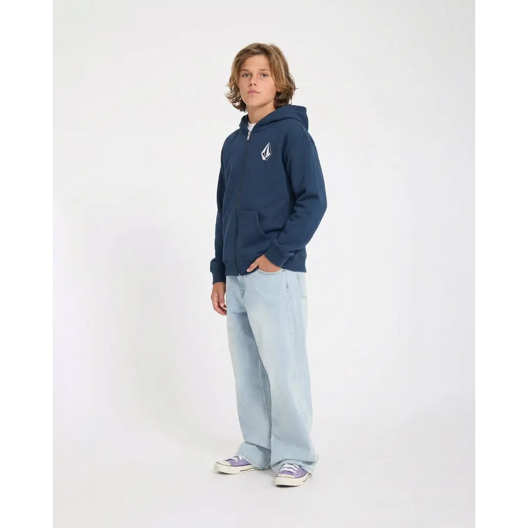 Volcom Youth Iconic Stone Gid Zip Hoodie
