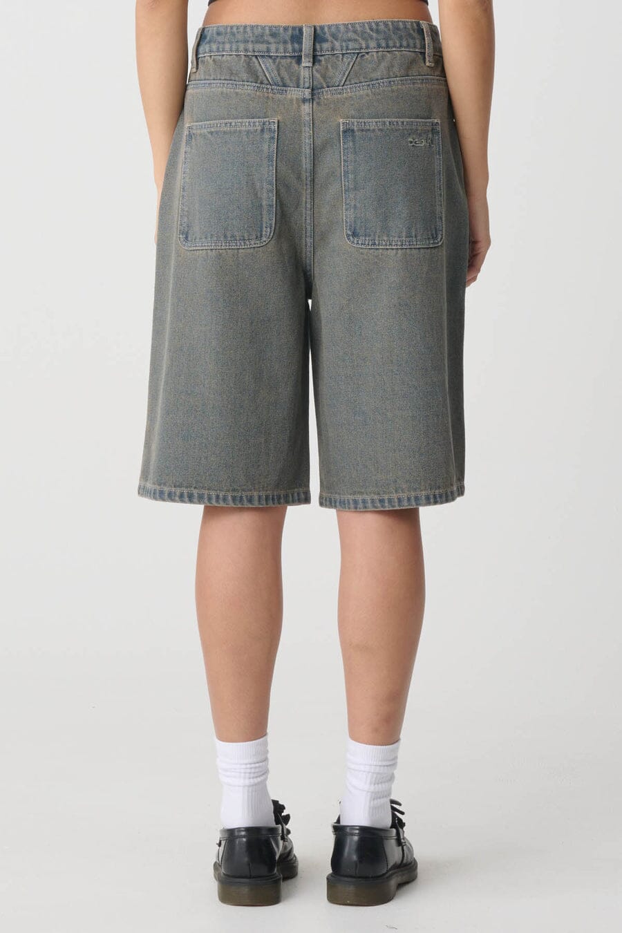 X-Girl Gordon Spray Baggy Shorts