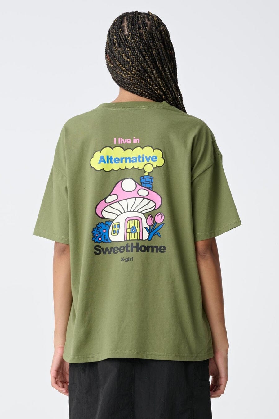 X-Girl Mushroom OS T-Shirt