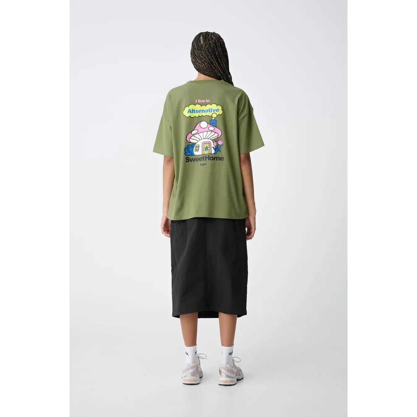 X-Girl Mushroom OS T-Shirt