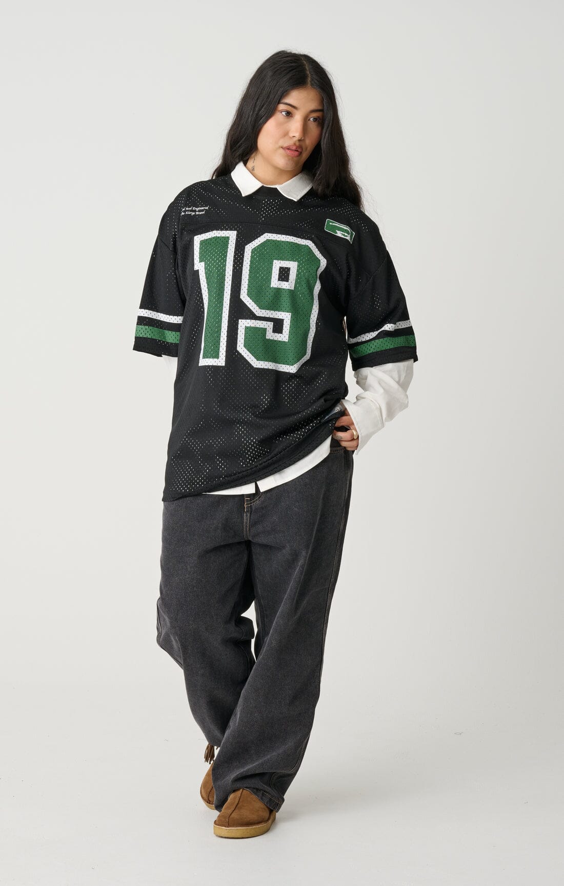 X-Large 91 Bull Denim Pants - Washed Black