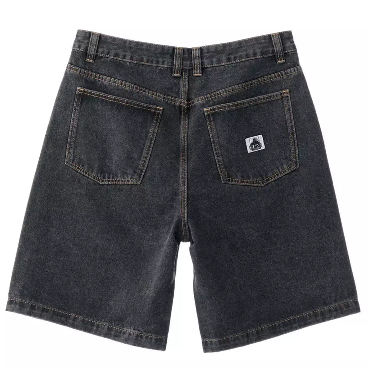 X Large Bull Denim 91 Shorts - Washed Black