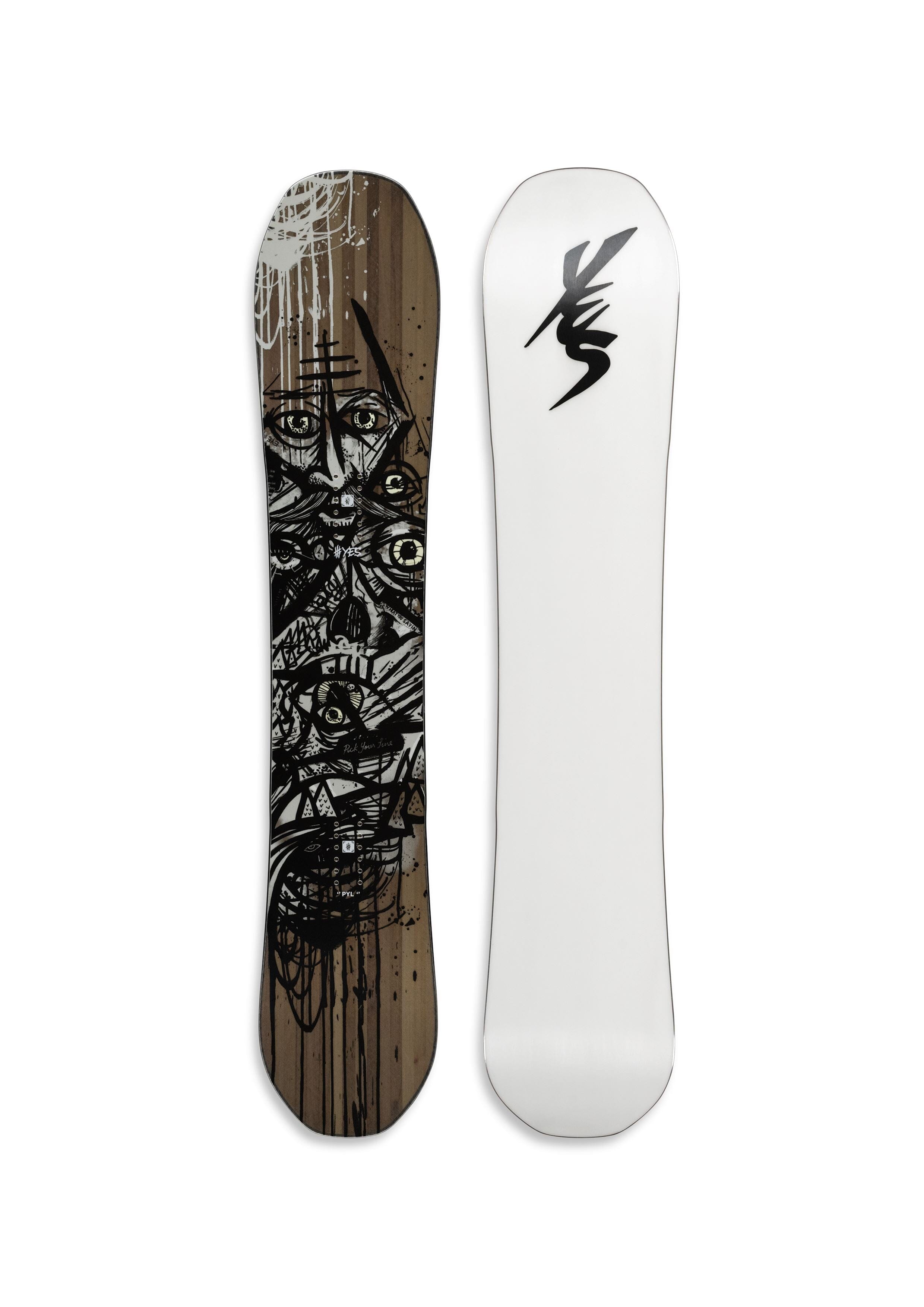 YES. Pick Your Line Snowboard 2025 EX-DEMO 