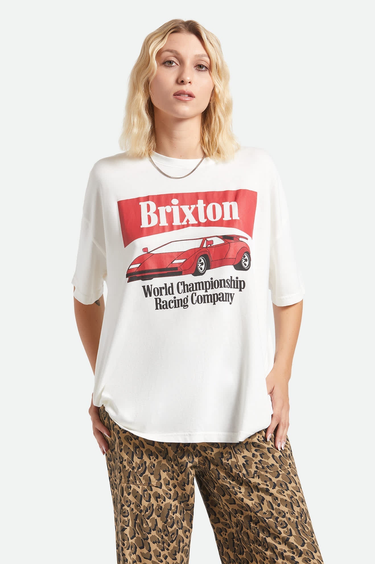 Brixton World Champion Oversized Boyfriend T-Shirt