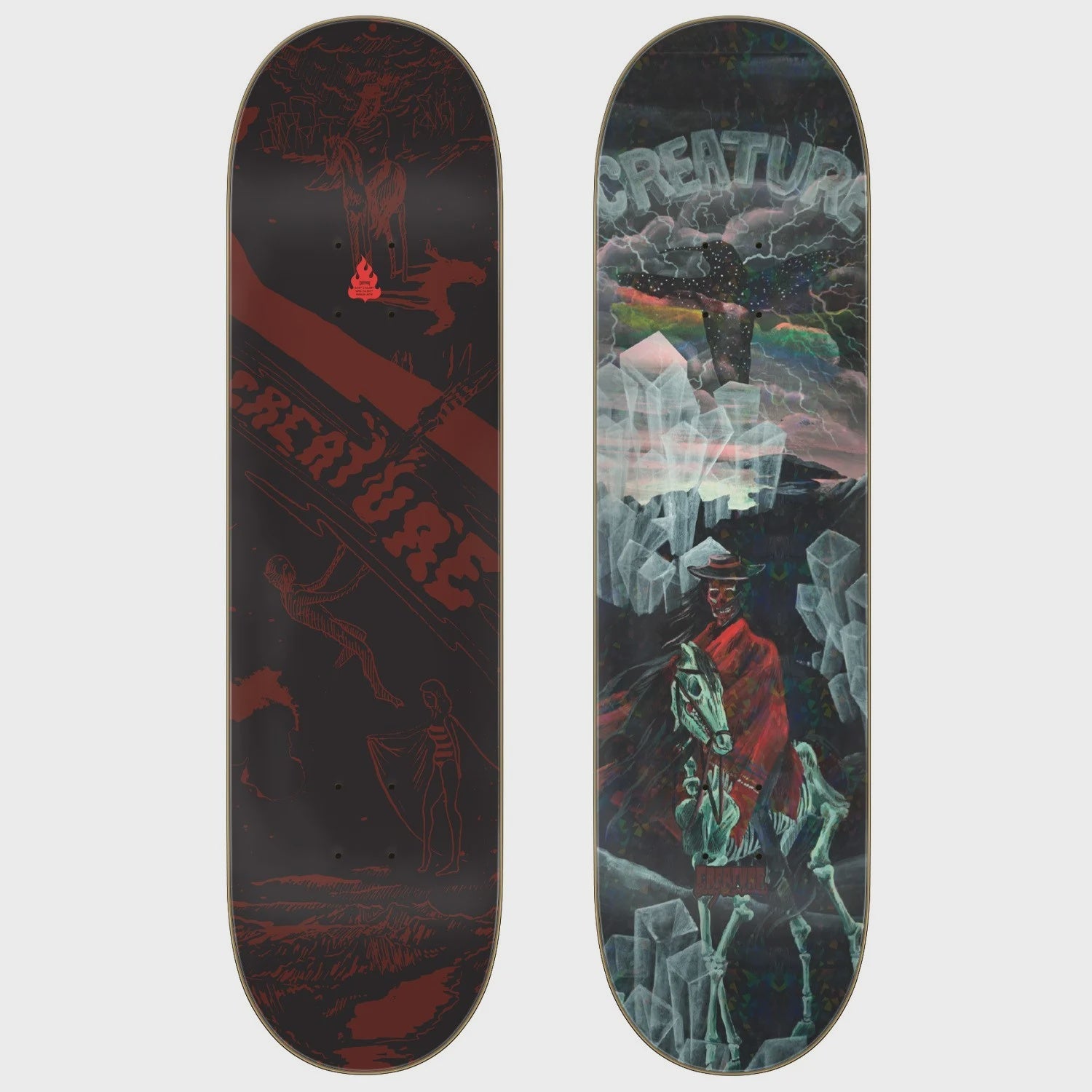 Creature Lockwood Lost Trail Pro Skateboard Deck